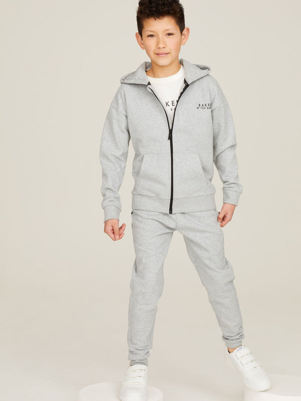 Baker by Ted Baker Zip Through 100% Cotton Hoodie and Jogger Set