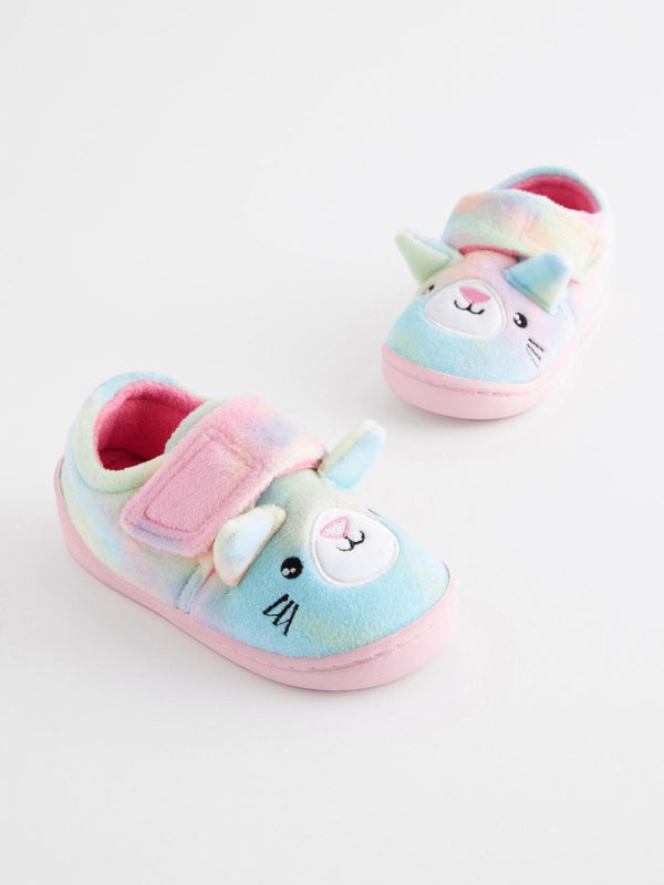 Rainbow Cat Cupsole Slippers