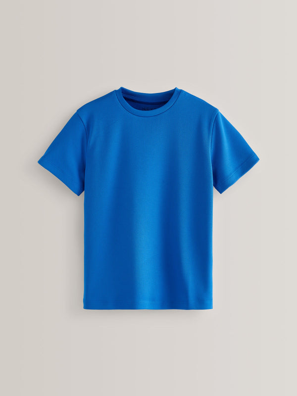 Cobalt Blue Single Sports T-Shirt (3-16yrs)