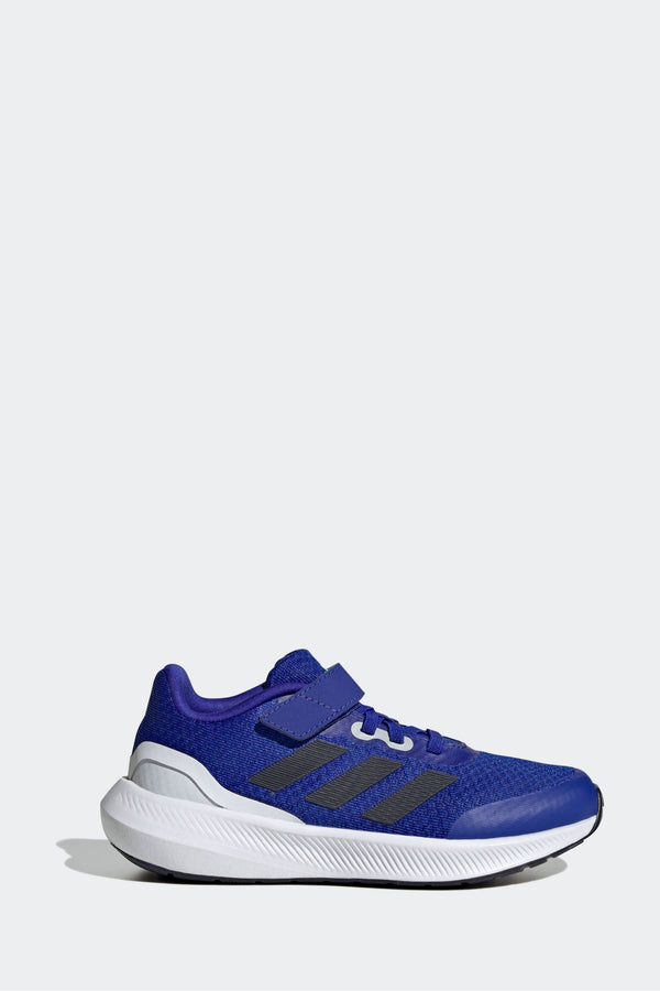 Blue adidas Sportswear Runfalcon 3.0 Elastic Lace Top Strap Trainers