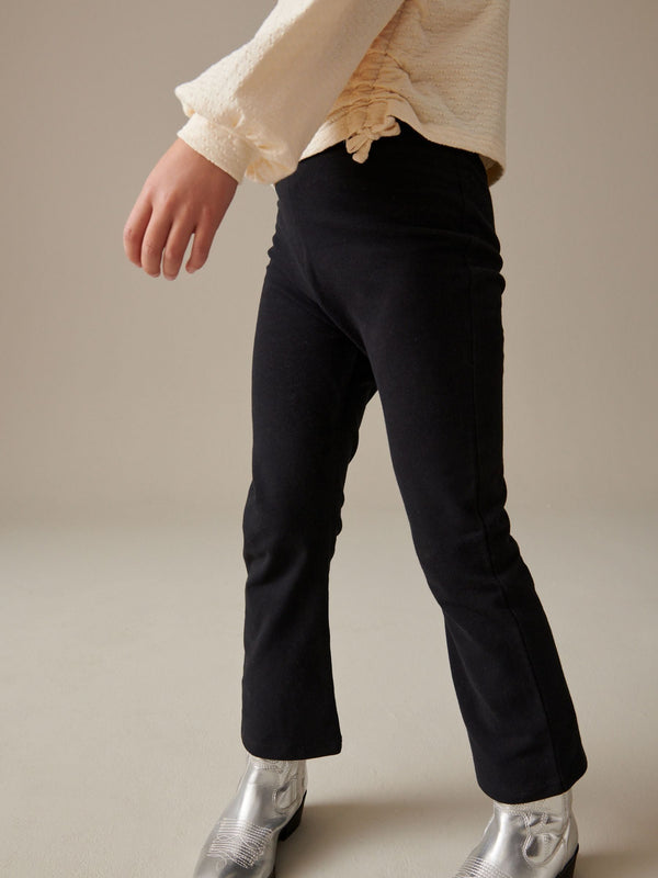 Black Flare Leggings (3-16yrs)
