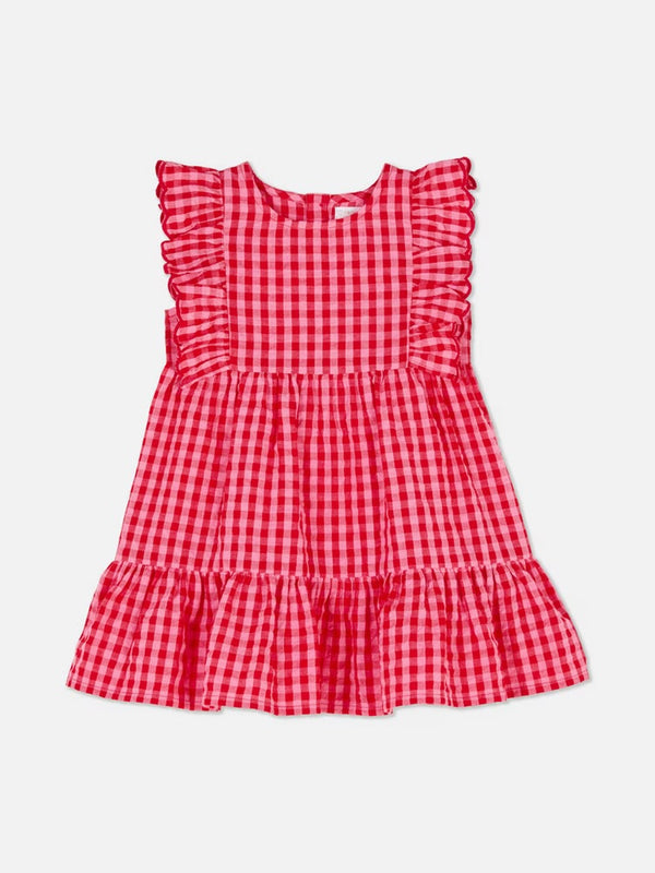Primark Red Gingham Check Dress