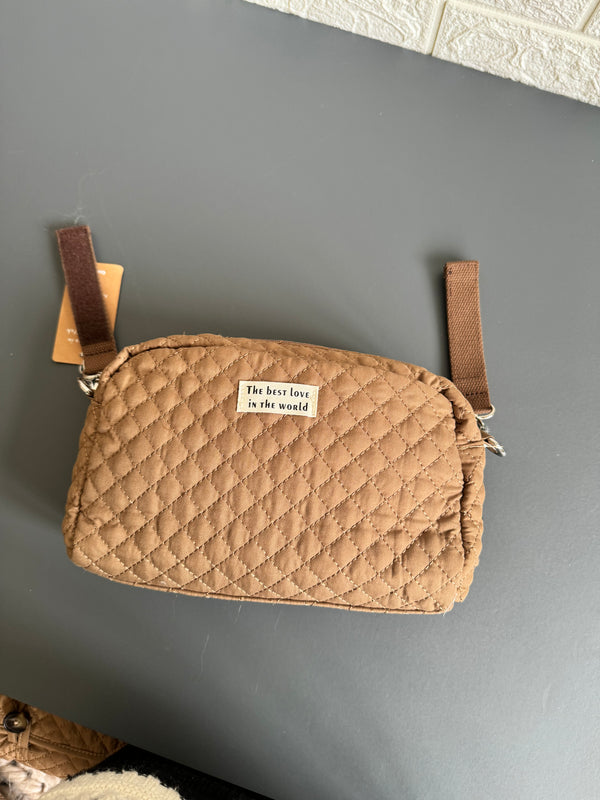 Brown small pocket bag