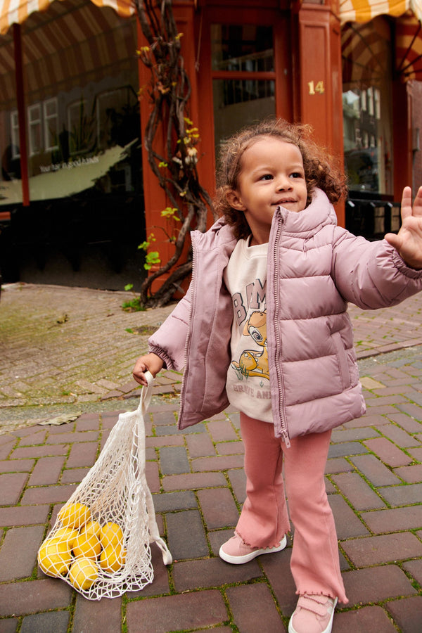 Pink Shower Resistant Hooded Padded Coat (3mths-7yrs)