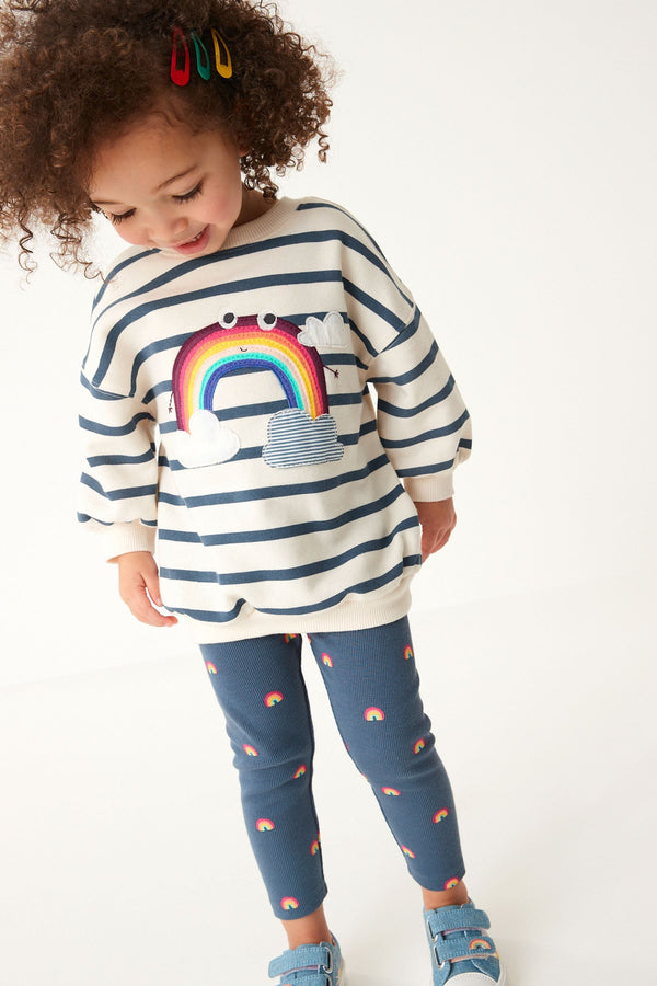 Rainbow Character Sweat and Leggings Set (3mths-7yrs)