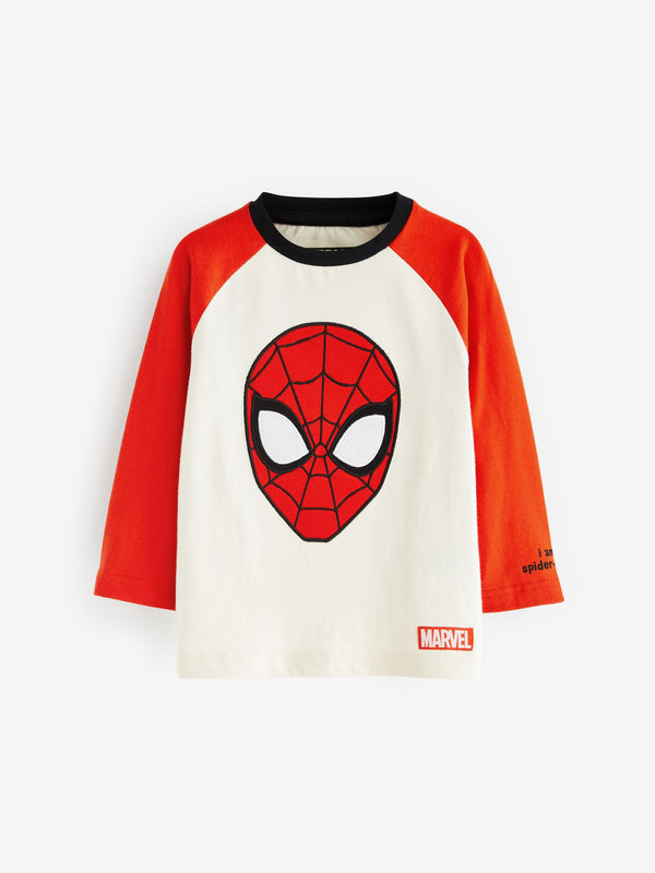 Red/White Spider-Man 100% Cotton T-Shirt (3mths-8yrs)