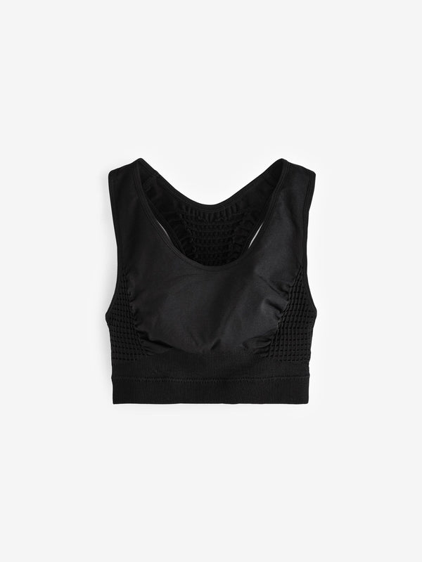 Black Racer Sports Bra (7-16yrs)