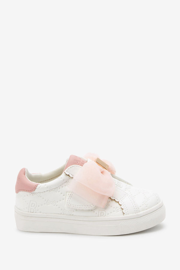 Baker by Ted Baker Girls Organza Bow Trainers