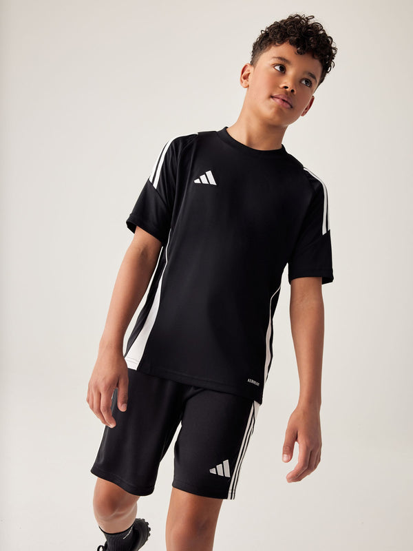 adidas Black/White Tiro 24 Kids Jersey