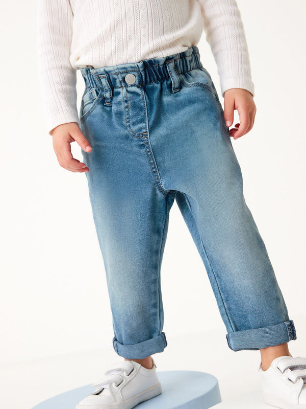 Denim Mid Wash Mom Jeans (3mths-7yrs)