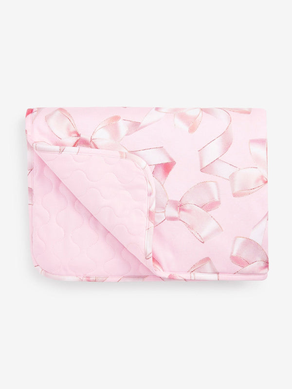 Baker by Ted Baker All-Over Bow Print Blanket