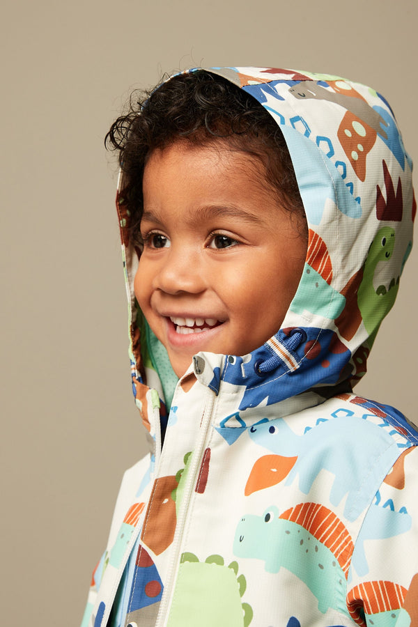 Green/Blue Shower Resistant Jacket (3mths-7yrs)