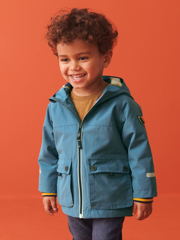 Blue Waterproof Coat (3mths-7yrs)