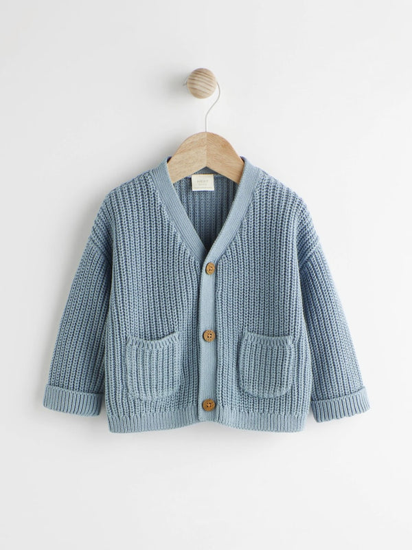 Blue Baby Knitted Cardigan (immediate)