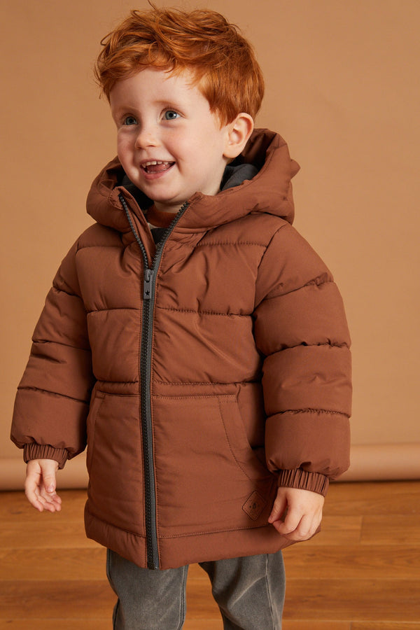 Brown Bear Padded Coat (immediate)