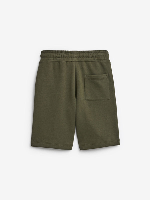 Black/Khaki Green Basic Shorts (3-16yrs)