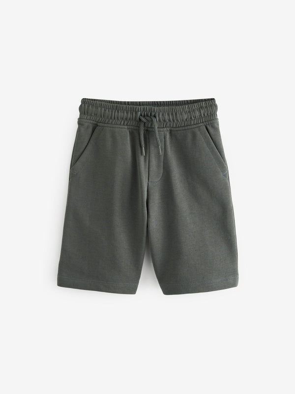 Grey Charcoal Regular Fit Basic Shorts (3-16yrs)