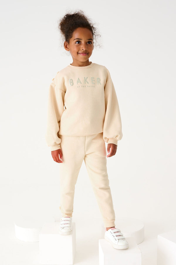 Stone Baker by Ted Baker (12-18mths- 13yrs) Bow Sweater and Joggers Set