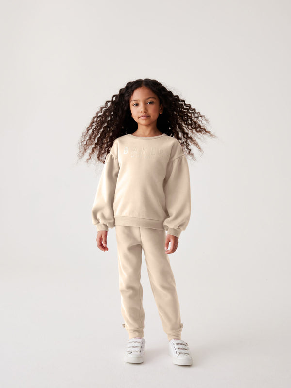 Baker by Ted Baker Bow Sweater and Joggers Set