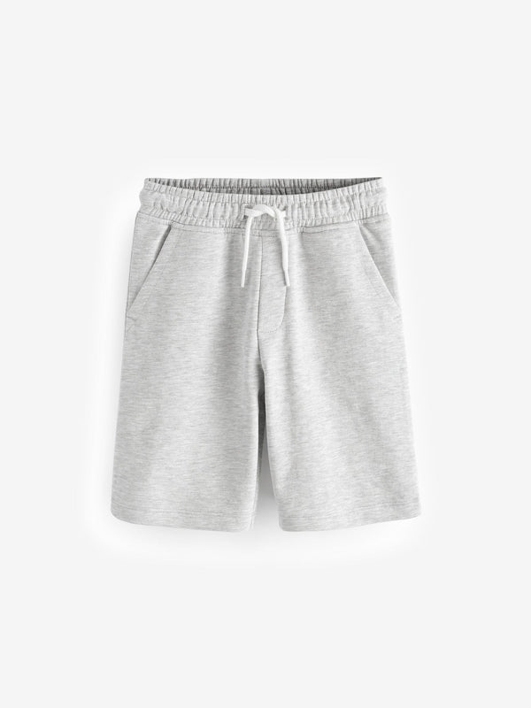 Grey Marl Regular Fit Basic Shorts (3-16yrs)