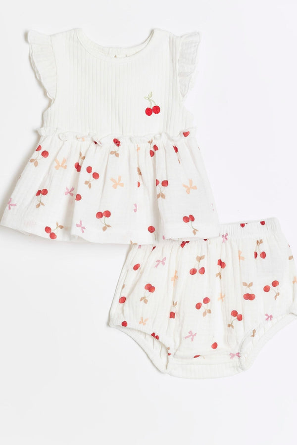 River Island Baby Girls Printed Bloomer Set