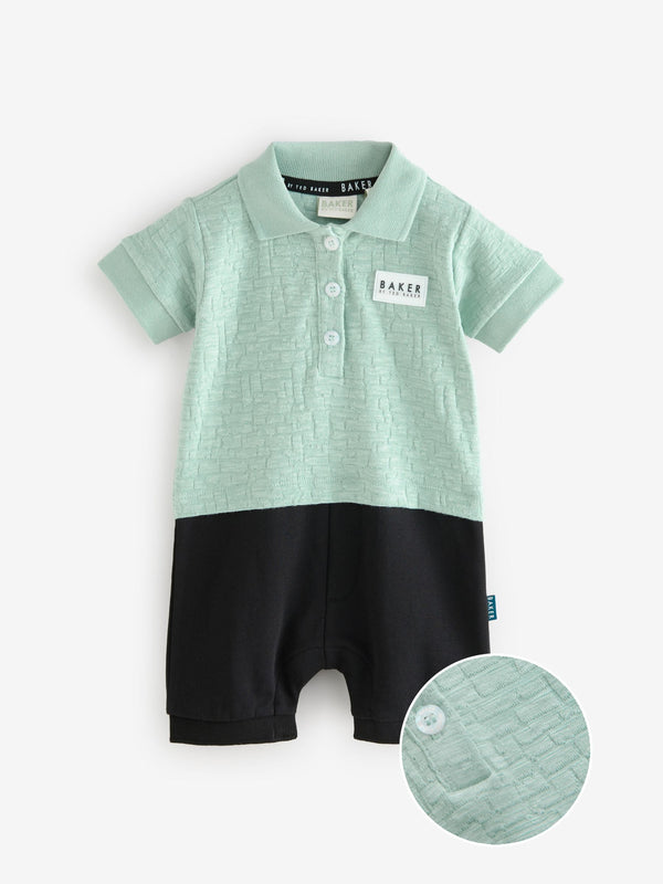 Baker by Ted Baker 100% Cotton Polo Romper