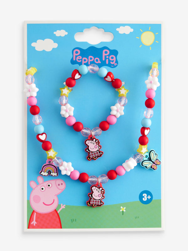 Multi Peppa Pig Jewellery Set