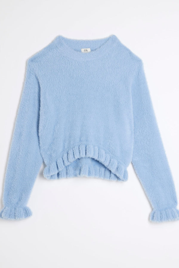 Blue River Island Girls Fluff Jumper