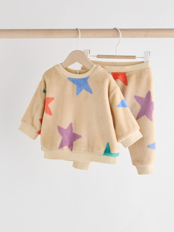 Bright Star Baby Fleece Top and Joggers Set