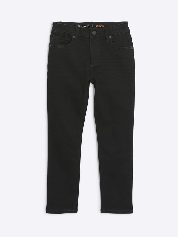 River Island Black Relaxed Skinny Jeans