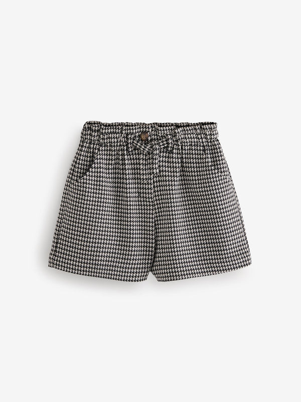 Monochrome Check Shorts (3-16yrs)