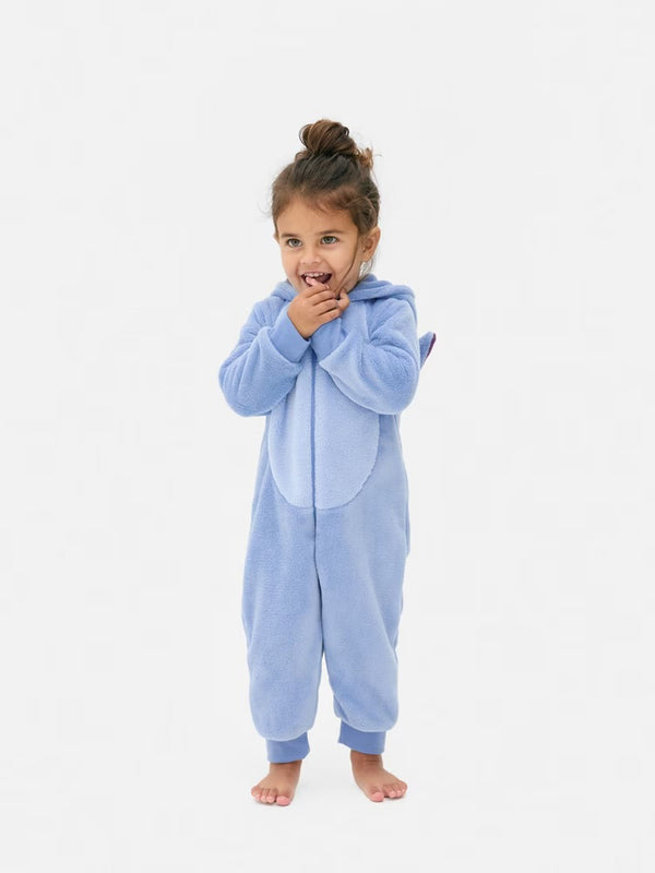 Disney winnee donkey fleece onesie