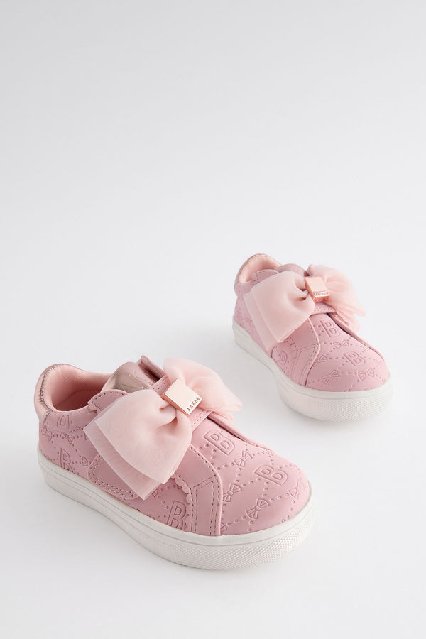 Baker by Ted Baker Girls Organza Bow Trainers