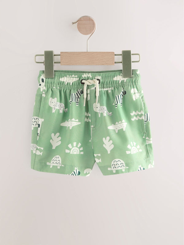 Sage Green Swim Shorts (3mths-7yrs)