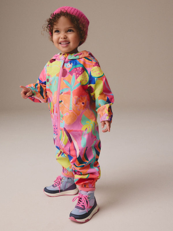 Bright Waterproof Hooded Puddlesuit (3mths-7yrs)