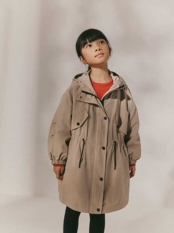 Stone Shower Resistant Waisted Cagoule Jacket (4-12yrs)