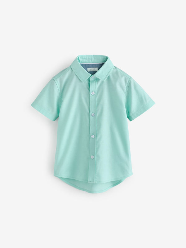 Minerals Short Sleeve Oxford School Shirt (3mths-7yrs)