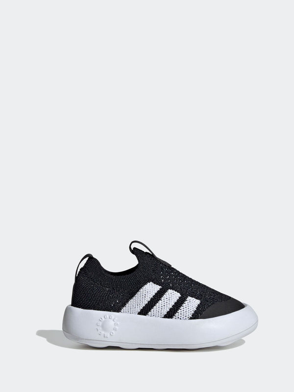 adidas Black Bubblecomfy Slip On Infant Trainers