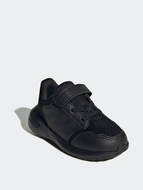 adidas Dark Black Tensaur Run 3.0 Easy On Infant Trainers