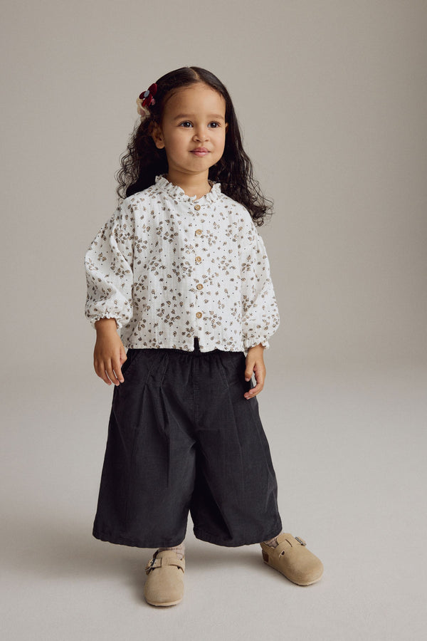 Mono Printed Blouse and Co-ord Trousers Set (3mths-8yrs)