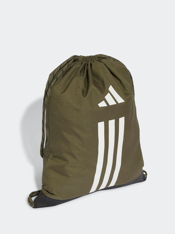 adidas Green 3 Stripe Gymsack