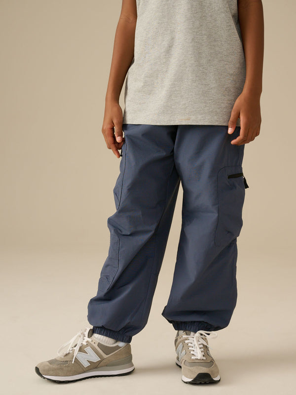 Blue Cargo Zip Pocket Trousers (3-16yrs)