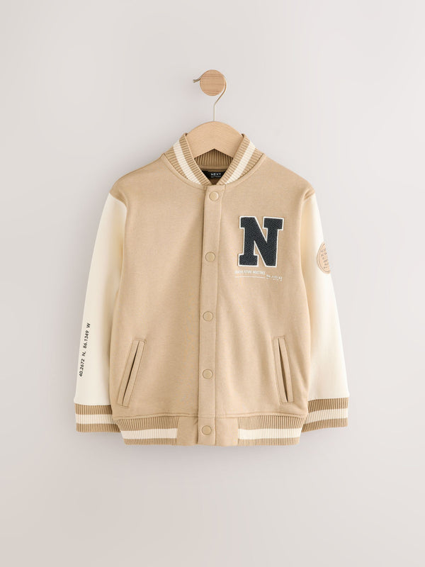 Stone Graphic Print Bomber Jacket (3-16yrs)