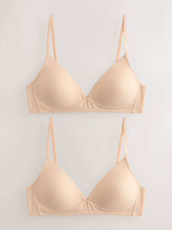 Nude Trainer Bras 2 Pack