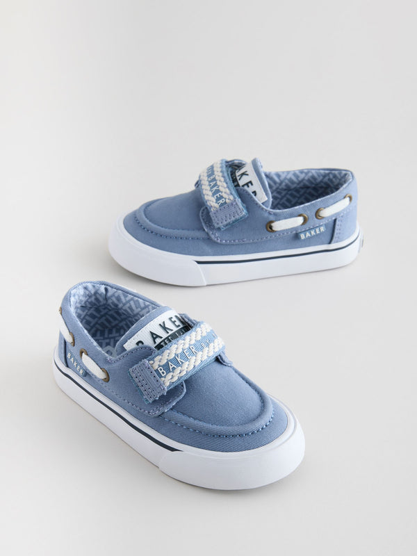 Baker by Ted Baker Boys Canvas Boat Shoes