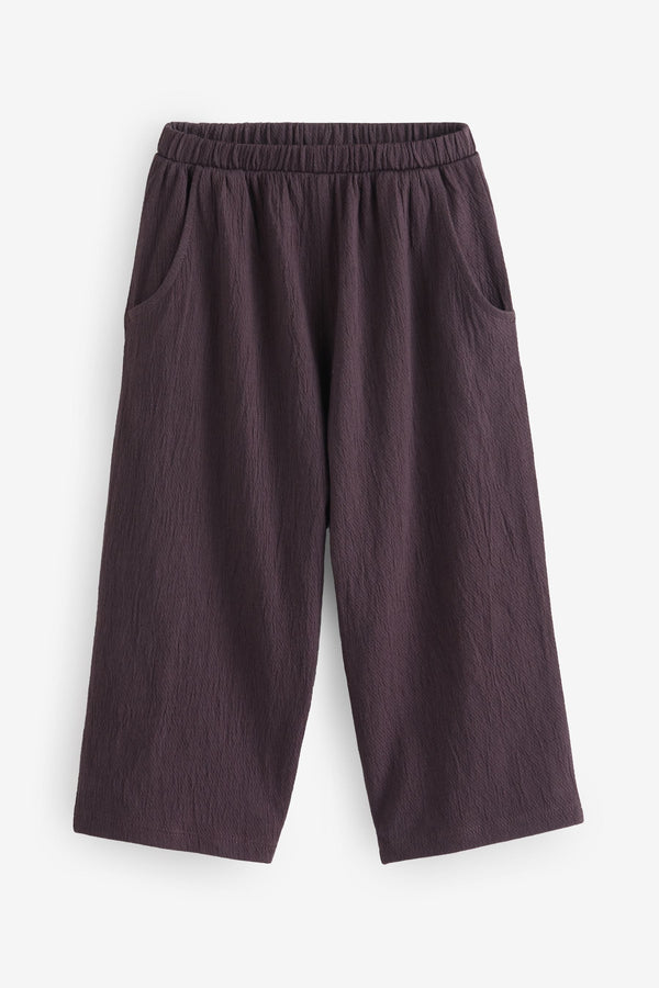 Brown Textured Podgy Leg Trousers (3mths-7yrs)