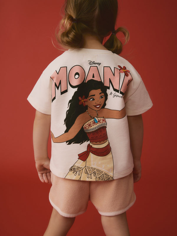 Cream Moana Top and Shorts Set (3mths-7yrs)