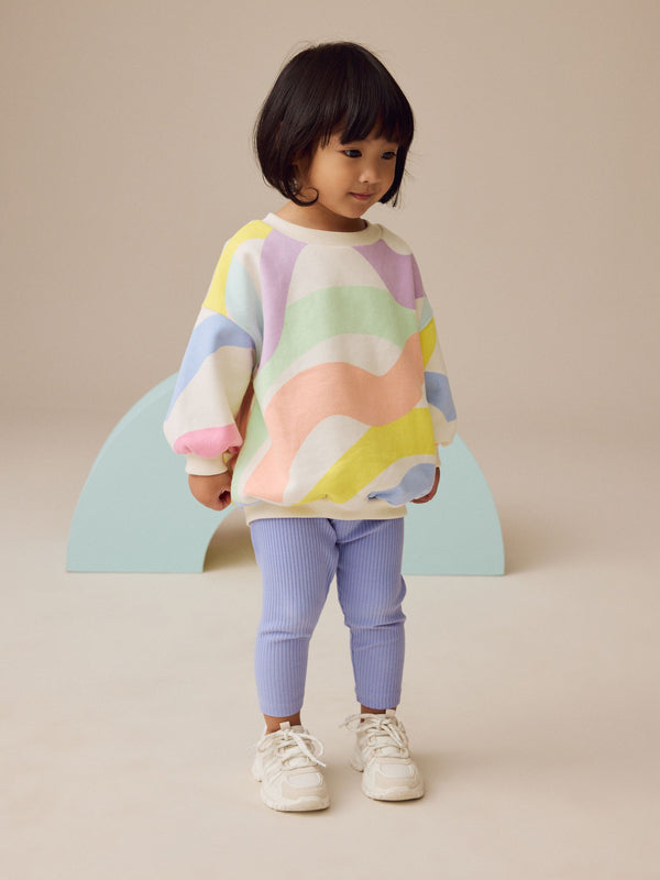 Rainbow Sweatshirt and Leggings Set (3mths-7yrs)