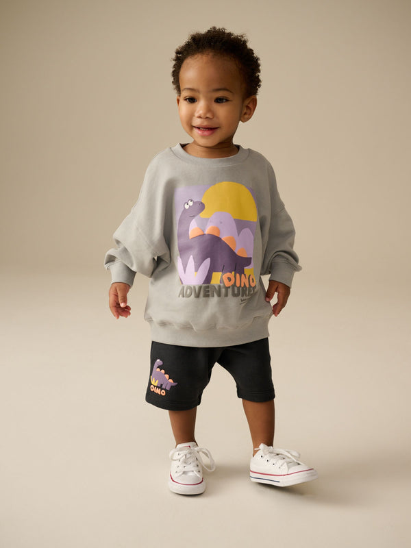 Grey Sweatshirt and Short Set (3mths-8yrs)