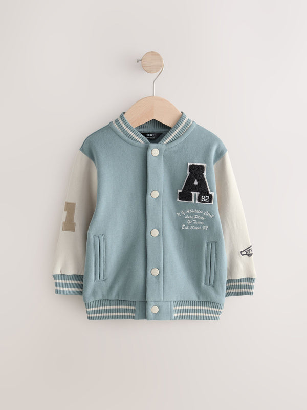 Blue Letterman Jacket (3mths-7yrs)